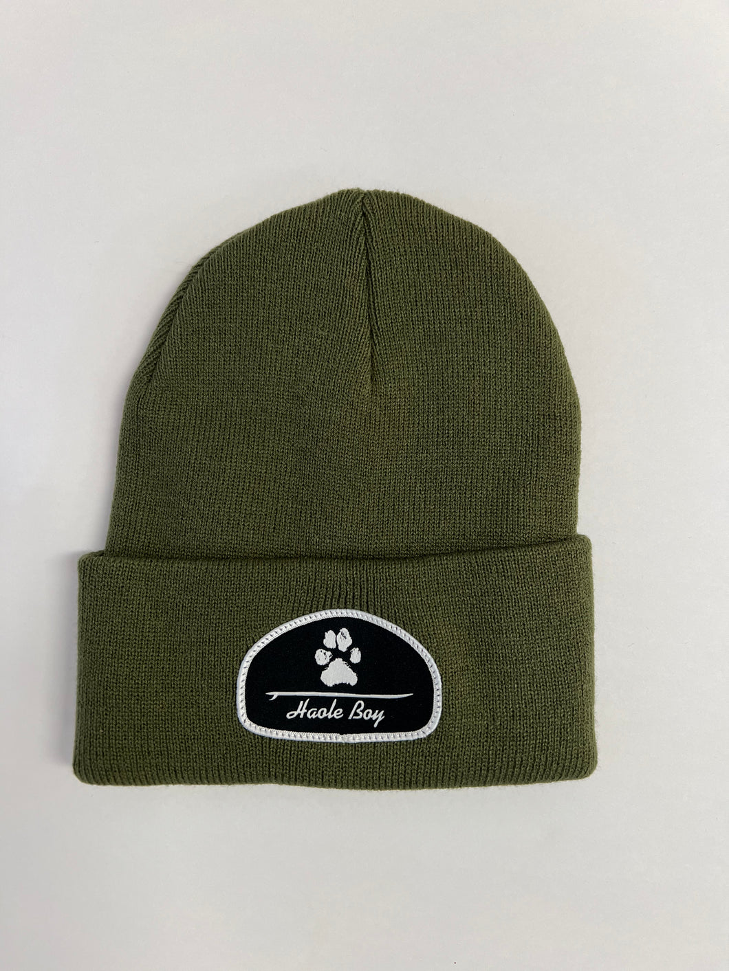 New Black Surf Paw Beanie